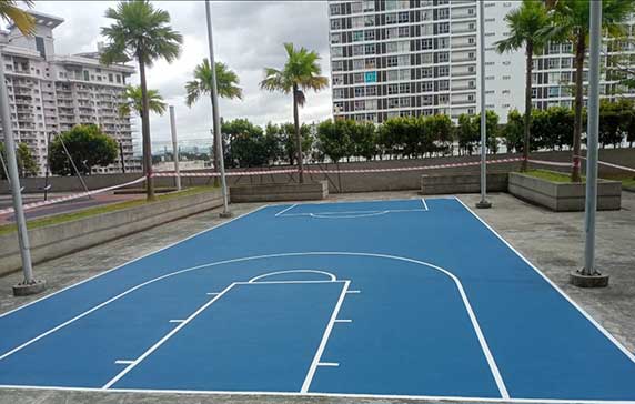 Basketball Court Flooring - Gruvcoat RB